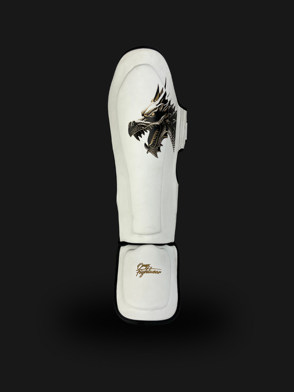 ONYX FIGHTWEAR SCHIENBEINSCHONER ECHTLEDER