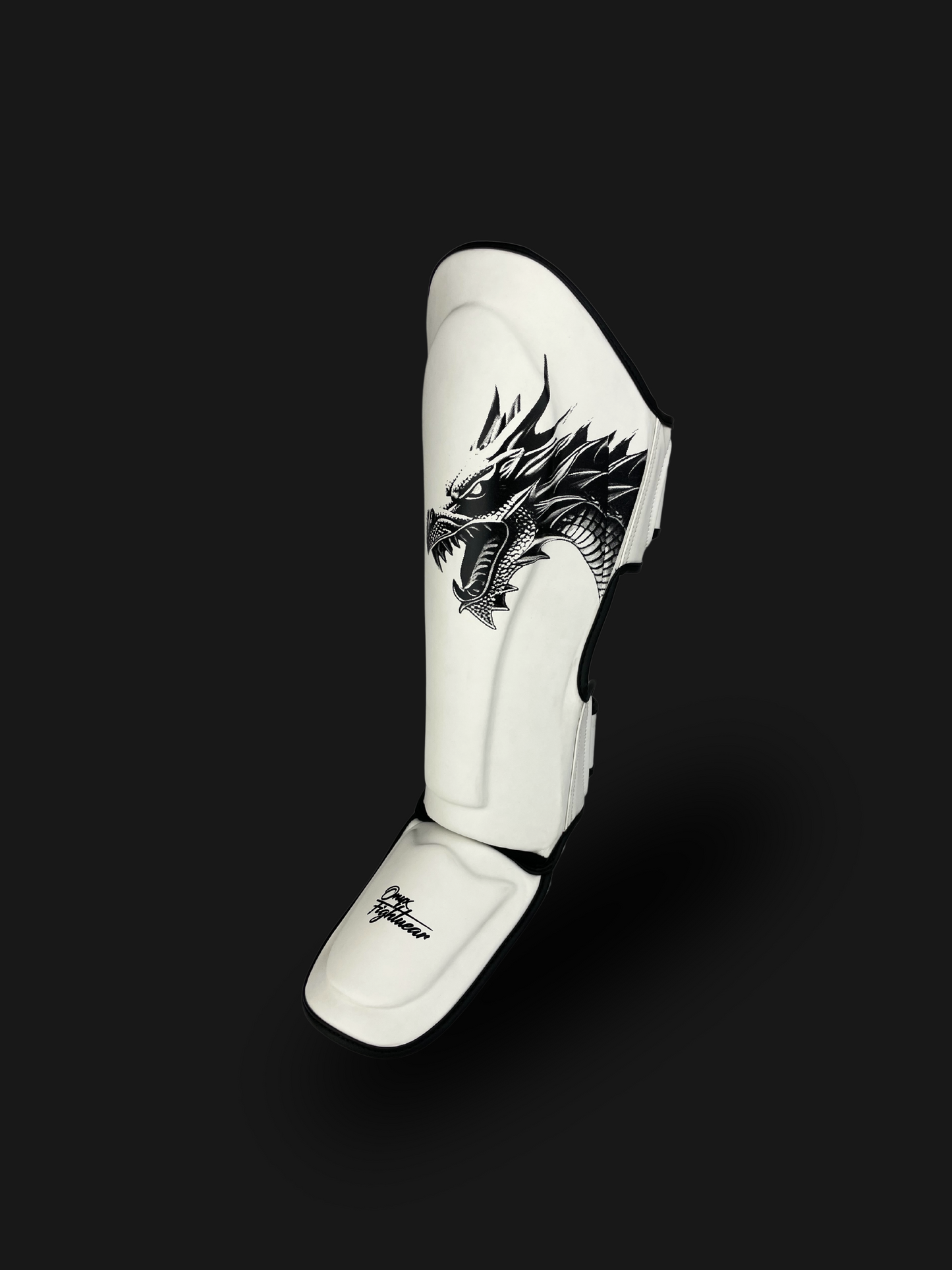 ONYX FIGHTWEAR SHIN GUARDS FAUX LEATHER